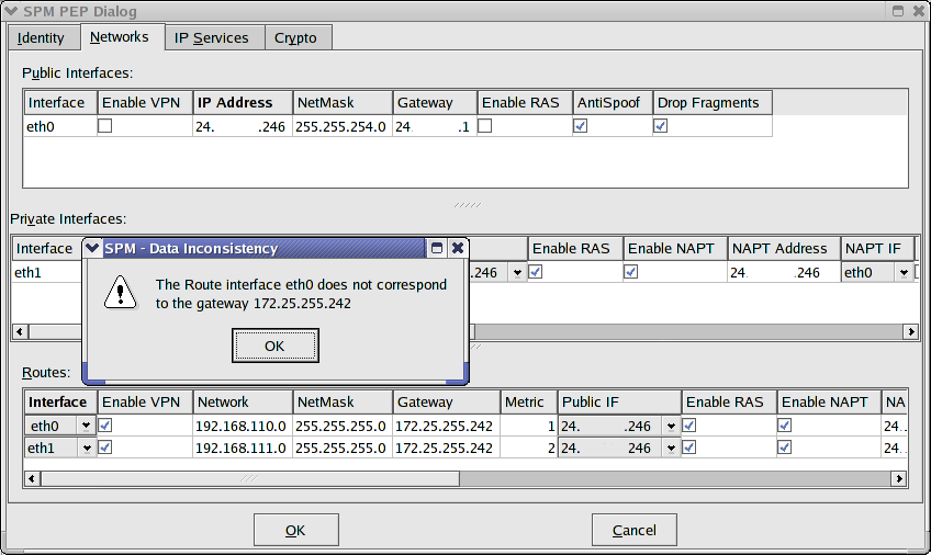 Network Field Cross Validation